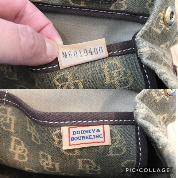 Dooney & Bourke Brown Tote Shoulder Bag Purse main image 1